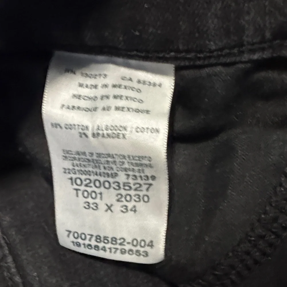 Lee Black slim fit Straight-Leg Jeans 33 x 34 - Picture 3 of 4